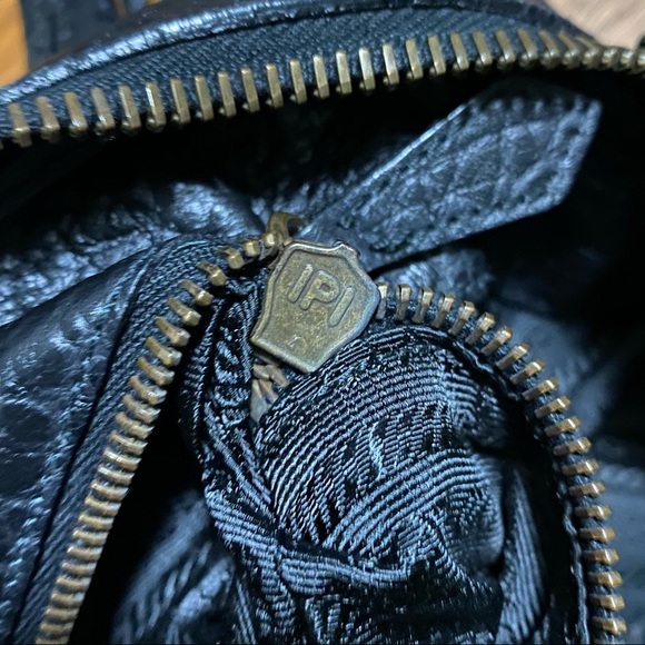 Authentic Prada Nylon Pebbled Leather Tote - Picture 11 of 13